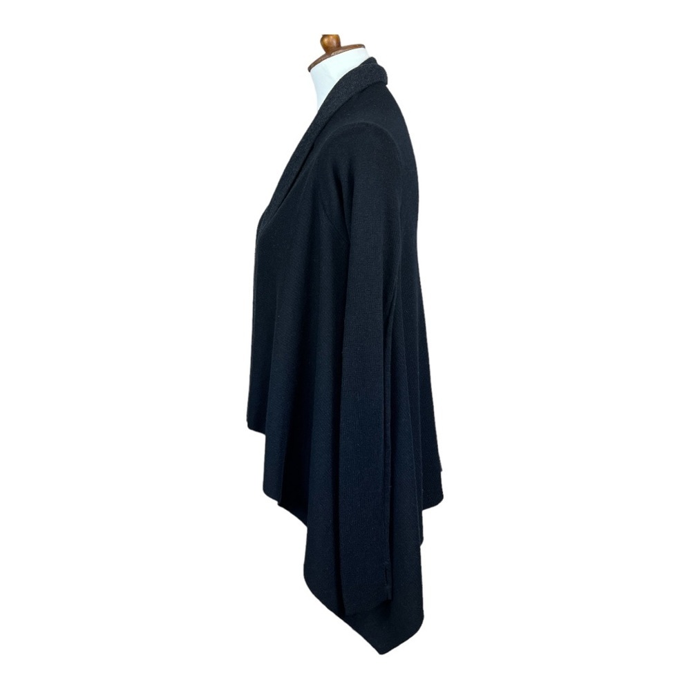 LULULEMON Reversible Waterfall Cardigan in Black/Grey One Size Casual warm wrap - Picture 7 of 11